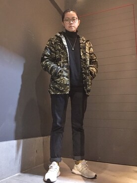 「w closet」｜Hiu_kaさん（メンズ・161cm）の冬コーディネート