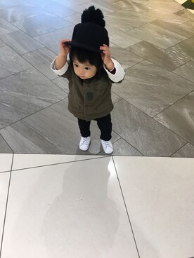ichi_zenさん（キッズ・70cm）の冬コーディネート