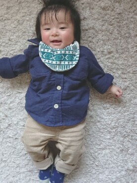 ichi_zenさん（キッズ・70cm）の春コーディネート