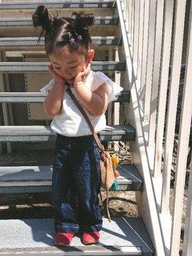 「babygap」｜「アイテム（その他）」を使った、ichi_zenさん（キッズ・80cm）の春コーディネート