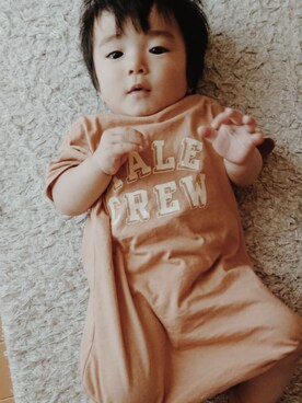 「息子」｜「アイテム（その他）」を使った、ichi_zenさん（キッズ・80cm）の夏コーディネート