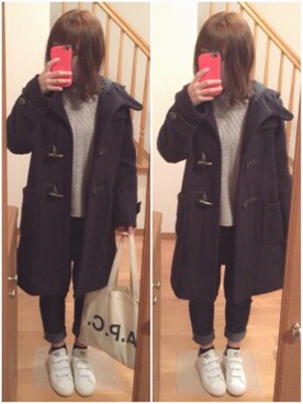 「New color◎のアイテム（その他、ブラウン系）」を使った、さ きさん（レディース・157cm）の冬コーディネート