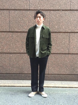 YUHKIさん（メンズ・180cm）の秋コーディネート