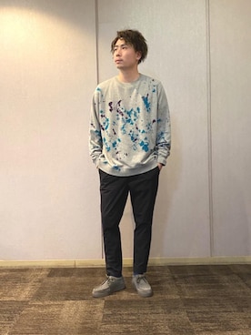 YUHKIさん（メンズ・180cm）の春コーディネート