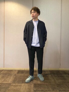 YUHKIさん（メンズ・180cm）の春コーディネート