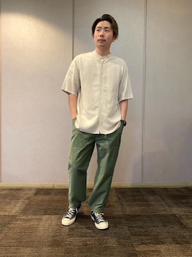YUHKIさん（メンズ・180cm）の春コーディネート