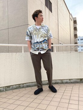YUHKIさん(メンズ・180cm)の春コーディネート