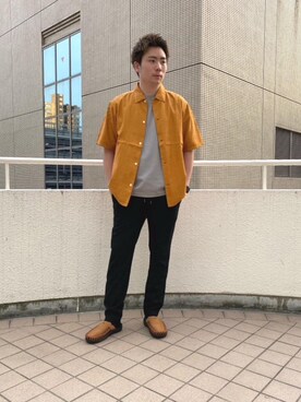 YUHKIさん（メンズ・180cm）の春コーディネート