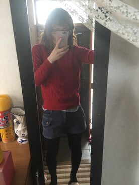 「kuskus（クスクス）のアイテム」を使った、maimuさん（レディース・165cm）の冬コーディネート