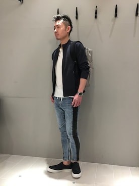 「5351 POUR LES HOMMES（ゴーサンゴーイチプールオム）のアイテム」を使った、daiさん（メンズ・180cm）の春コーディネート