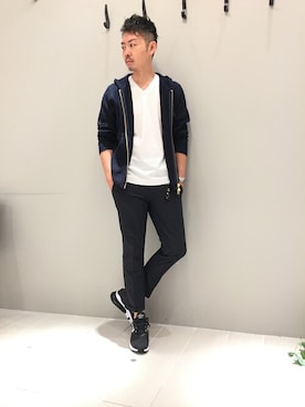 「lideal（リデアル）のアイテム」を使った、daiさん（メンズ・180cm）の夏コーディネート