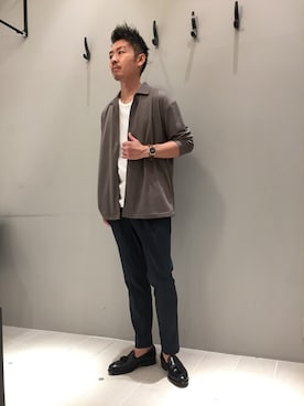 「TIMEX（タイメックス）のアイテム（腕時計）」を使った、daiさん（メンズ・180cm）の秋コーディネート