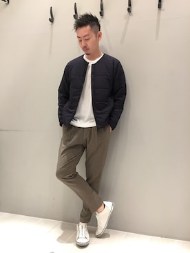 「5351 POUR LES HOMMES（ゴーサンゴーイチプールオム）のアイテム」を使った、daiさん（メンズ・180cm）の秋コーディネート