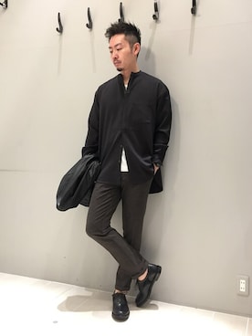 「lideal（リデアル）のアイテム」を使った、daiさん（メンズ・180cm）の秋コーディネート