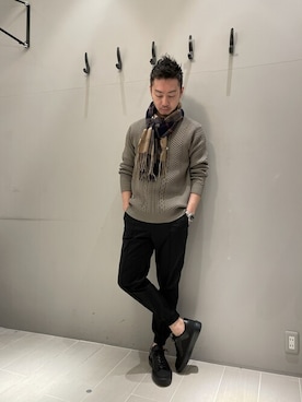 daiさん（メンズ・180cm）の冬コーディネート