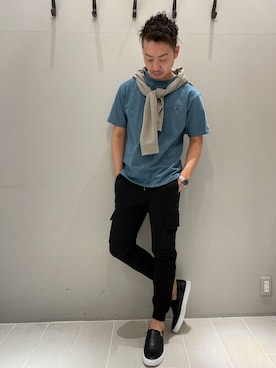 「5351 POUR LES HOMMES（ゴーサンゴーイチプールオム）のアイテム（パンツ）」を使った、daiさん（メンズ・180cm）の春コーディネート