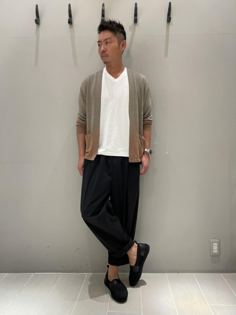 alfredoBANNISTER（アルフレッドバニスター）の「ニット切替 ジュート 