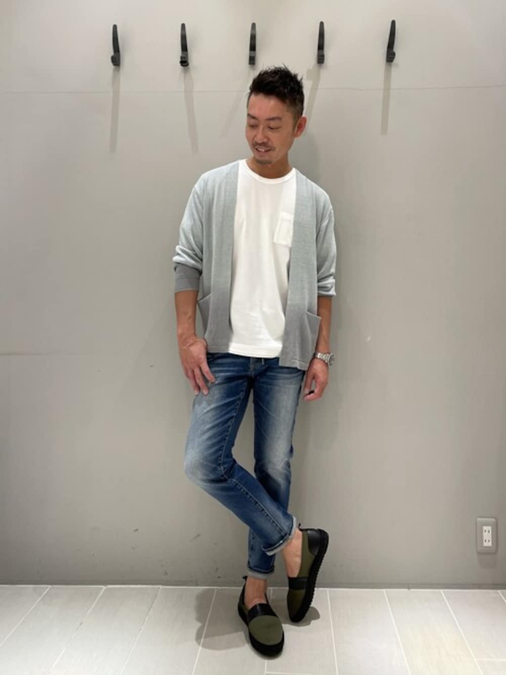 alfredoBANNISTER（アルフレッドバニスター）の「ニット切替 ジュート 