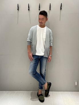 「ABAHOUSE（アバハウス）のアイテム」を使った、daiさん（メンズ・180cm）の春コーディネート