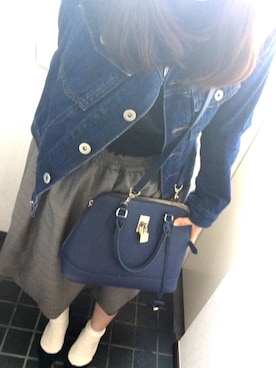 「PLAIN CLOTHING（プレーンクロージング）のアイテム（パンプス）」を使った、かなださん（レディース・152cm）の春コーディネート