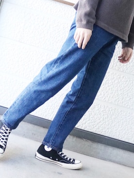 「semoh（セモー）のアイテム（パンツ）」を使った、サトイさん（メンズ・170cm）の春コーディネート