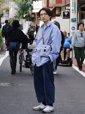 「SPALWART（スパルウォート）のアイテム」を使った、サトイさん（メンズ・170cm）の秋コーディネート