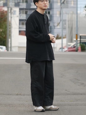 「SPALWART（スパルウォート）のアイテム」を使った、サトイさん（メンズ・170cm）の冬コーディネート