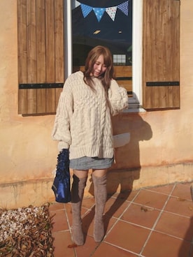 ばたさん（レディース・151cm）の冬コーディネート