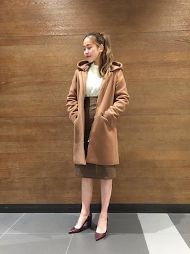 「A Day in the Life （アデイインザライフ）のアイテム（ジャケット/アウター）」を使った、Dinkey さん（レディース・165cm）の冬コーディネート