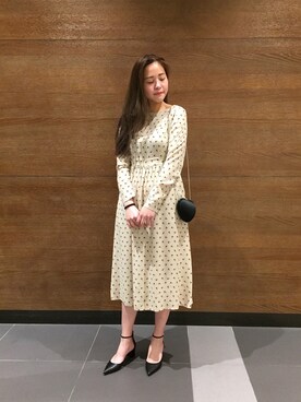 「Steven Alan（スティーブンアラン）のアイテム（ワンピース/ドレス）」を使った、Dinkey さん（レディース・165cm）の春コーディネート