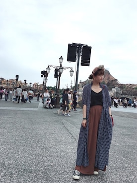 「アイテム（シャツワンピース）」を使った、Dinkey さん（レディース・165cm・20代）の夏コーディネート