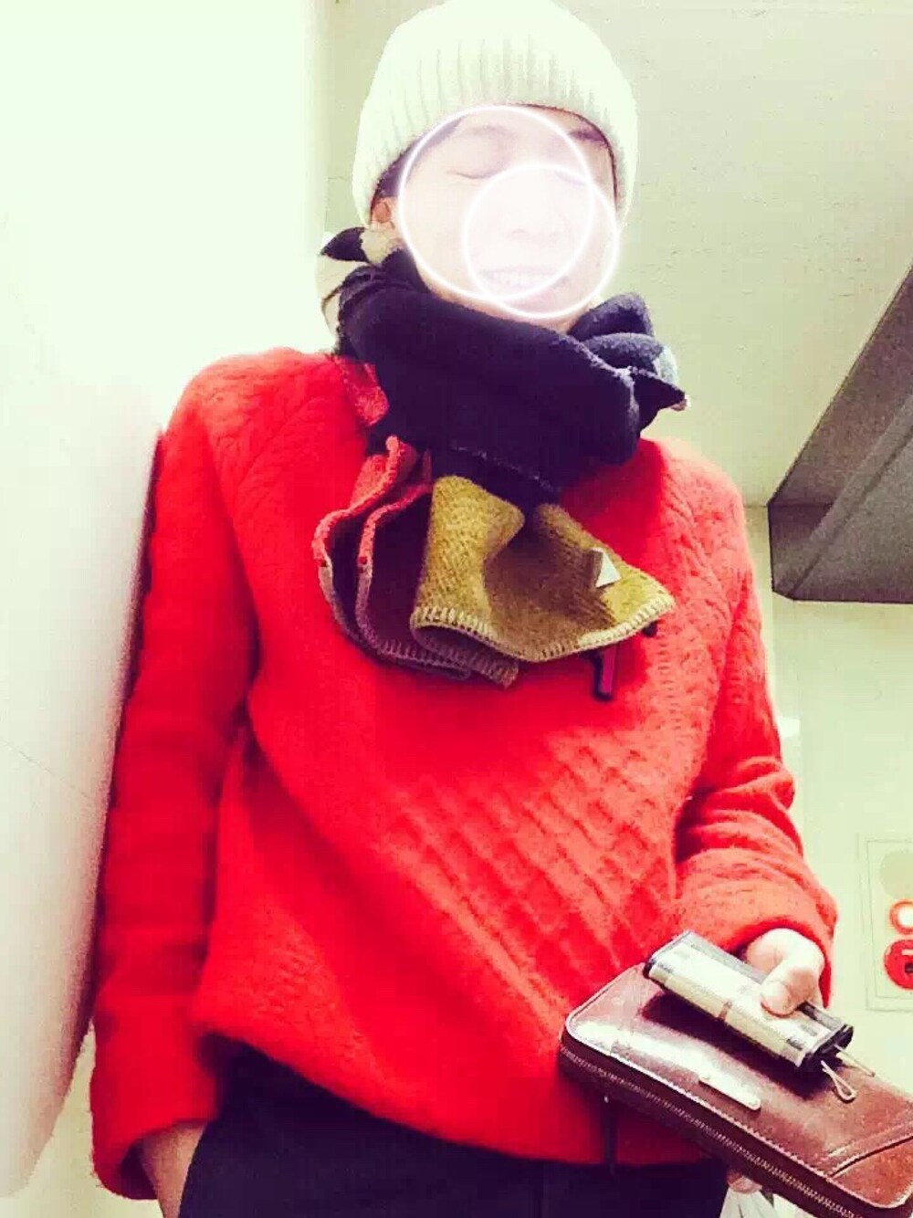 「burberry」｜「Burberry Prorsumのアイテム（マフラー、その他）」を使った、Asahi-1926さん（メンズ・171cm）の冬コーディネートの1枚目の写真