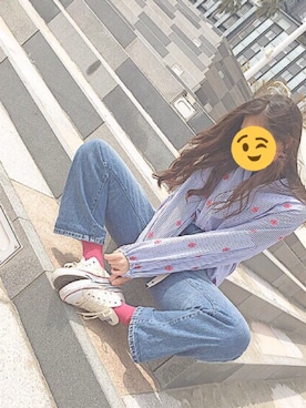 「卒業旅行」｜ちゃんみさん（レディース・173cm）の春コーディネート