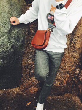 aさん（メンズ・176cm）の春コーディネート