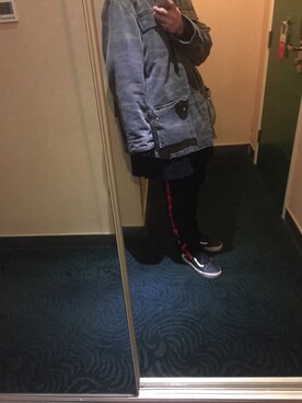 「VANS（バンズ）のアイテム（シューズ、その他）」を使った、JiangShaoDong__loserさん（メンズ・178cm）の冬コーディネート