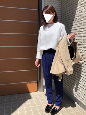 「CORTES WORKS（コルテスワークス）のアイテム」を使った、boochanさん（レディース・156cm）の春コーディネート