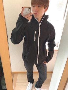 「SPITINICK（スピティニック）のアイテム」を使った、Makotoさん（メンズ・175cm）の秋コーディネート