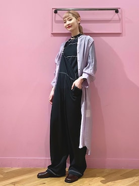 「Ray BEAMS（レイビームス）のアイテム（ローファー）」を使った、Haruka.さん（レディース・164cm）の冬コーディネート