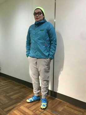 日下部氏さん（メンズ・180cm）の冬コーディネート