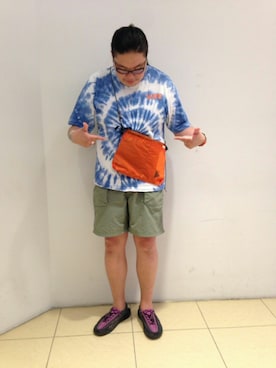 日下部氏さん(メンズ・180cm)の夏コーディネート