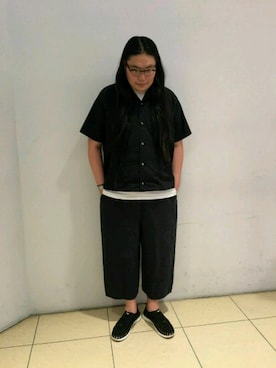 日下部氏さん（メンズ・180cm）の夏コーディネート