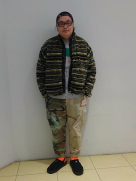 日下部氏さん(メンズ・180cm)の秋コーディネート