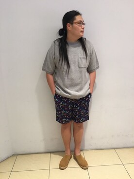 日下部氏さん(メンズ・180cm)の夏コーディネート