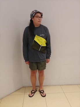 日下部氏さん（メンズ・180cm）の夏コーディネート