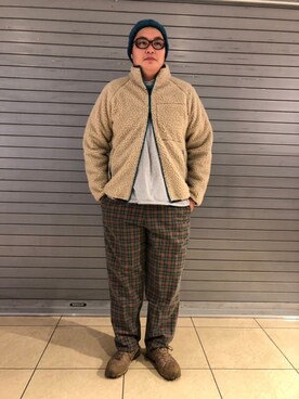 日下部氏さん（メンズ・180cm）の秋コーディネート