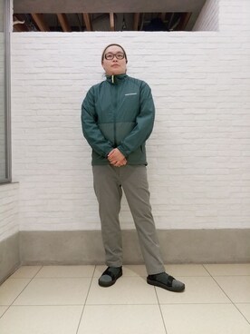 「MANASTASH（マナスタッシュ）のアイテム（ジャケット/アウター）」を使った、日下部氏さん（メンズ・180cm）の冬コーディネート