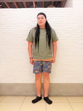 日下部氏さん（メンズ・180cm）の春コーディネート