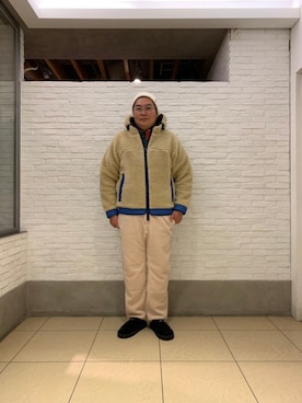 日下部氏さん（メンズ・180cm）の秋コーディネート