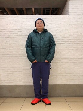 日下部氏さん（メンズ・180cm）の秋コーディネート