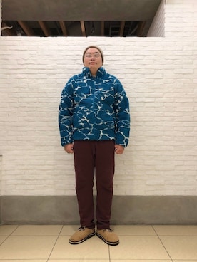 日下部氏さん(メンズ・180cm)の秋コーディネート